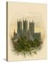 Lincoln Cathedral, South West-Arthur Wilde Parsons-Stretched Canvas