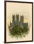 Lincoln Cathedral, South West-Arthur Wilde Parsons-Framed Giclee Print