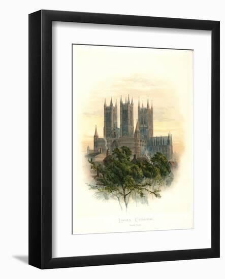 Lincoln Cathedral-Arthur Wilde Parsons-Framed Art Print