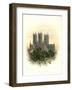 Lincoln Cathedral-Arthur Wilde Parsons-Framed Art Print