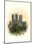 Lincoln Cathedral-Arthur Wilde Parsons-Mounted Art Print