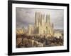 Lincoln Cathedral-Frederick Mackenzie-Framed Giclee Print