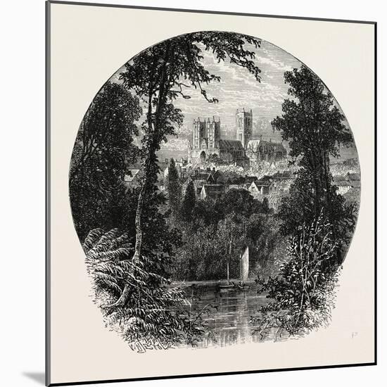 Lincoln Cathedral-null-Mounted Giclee Print