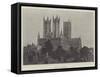 Lincoln Cathedral-null-Framed Stretched Canvas