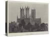 Lincoln Cathedral-null-Stretched Canvas