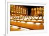 Lincoln Center, Manhattan, New York City, at Night.-Sabine Jacobs-Framed Photographic Print