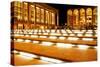 Lincoln Center, Manhattan, New York City, at Night.-Sabine Jacobs-Stretched Canvas