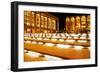 Lincoln Center, Manhattan, New York City, at Night.-Sabine Jacobs-Framed Photographic Print