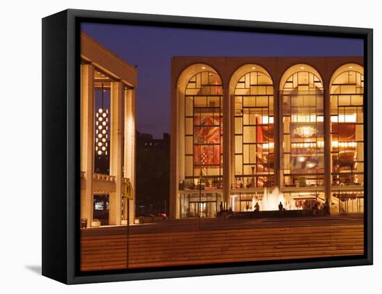 Lincoln Center, Upper West Side, Manhattan, New York City, New York, USA-Richard Cummins-Framed Stretched Canvas