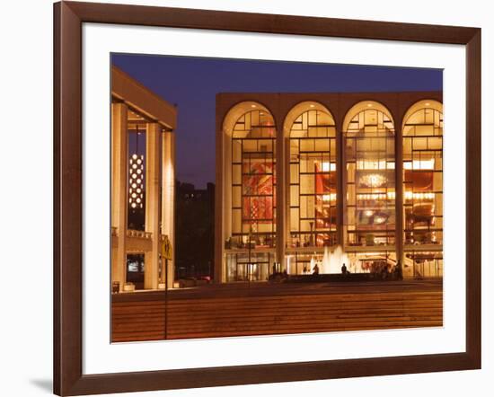 Lincoln Center, Upper West Side, Manhattan, New York City, New York, USA-Richard Cummins-Framed Photographic Print