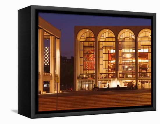 Lincoln Center, Upper West Side, Manhattan, New York City, New York, USA-Richard Cummins-Framed Stretched Canvas