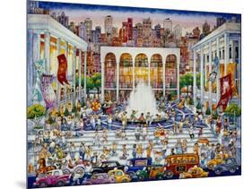 Lincoln Center-Bill Bell-Mounted Giclee Print