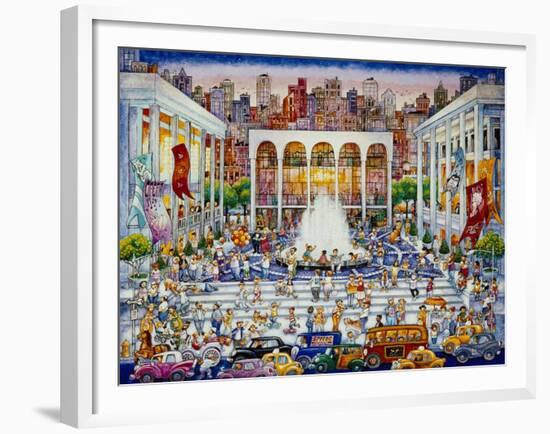 Lincoln Center-Bill Bell-Framed Giclee Print