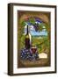 Lincoln City, Oregon - Pinot Noir-Lantern Press-Framed Art Print