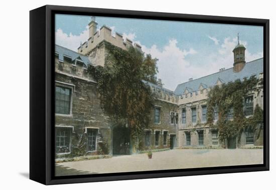 Lincoln College-English Photographer-Framed Stretched Canvas