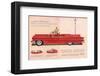 Lincoln Continental for 1960-null-Framed Art Print