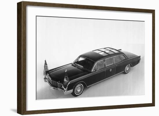 Lincoln Continental Presidential Limousine-null-Framed Photographic Print