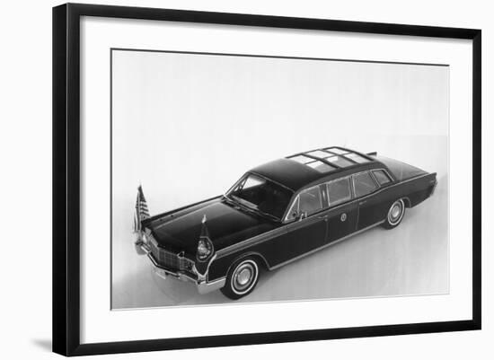 Lincoln Continental Presidential Limousine-null-Framed Photographic Print