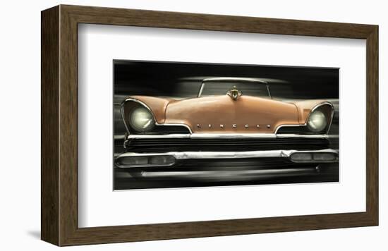 Lincoln Continental-null-Framed Art Print