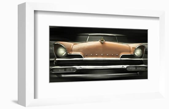 Lincoln Continental-null-Framed Art Print