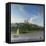 Lincoln from the Brayford Pool-Joseph Baker-Framed Stretched Canvas