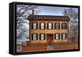 Lincoln Home Springfield Illinois-Steve Gadomski-Framed Stretched Canvas