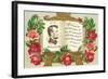 Lincoln in Book with Quotation-null-Framed Art Print