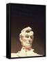 Lincoln Memorial, Abraham Lincoln Memorial Statue, Washington DC, USA-Walter Bibikow-Framed Stretched Canvas
