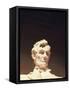 Lincoln Memorial, Abraham Lincoln Memorial Statue, Washington DC, USA-Walter Bibikow-Framed Stretched Canvas