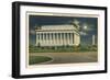 Lincoln Memorial and Washington Monument-null-Framed Premium Giclee Print