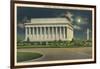 Lincoln Memorial and Washington Monument-null-Framed Art Print