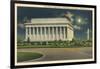 Lincoln Memorial and Washington Monument-null-Framed Art Print