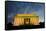 Lincoln Memorial at Night, Washington DC USA-Orhan-Framed Stretched Canvas