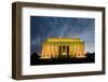 Lincoln Memorial at Night, Washington DC USA-Orhan-Framed Photographic Print