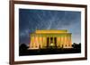 Lincoln Memorial at Night, Washington DC USA-Orhan-Framed Photographic Print