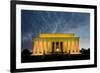 Lincoln Memorial at Night, Washington DC USA-Orhan-Framed Photographic Print