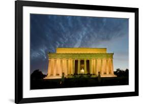 Lincoln Memorial at Night, Washington DC USA-Orhan-Framed Photographic Print