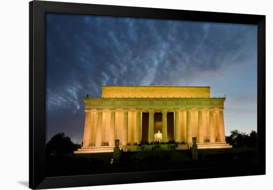 Lincoln Memorial at Night, Washington DC USA-Orhan-Framed Photographic Print