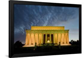 Lincoln Memorial at Night, Washington DC USA-Orhan-Framed Photographic Print