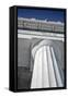 Lincoln Memorial Column Washington DC-null-Framed Stretched Canvas