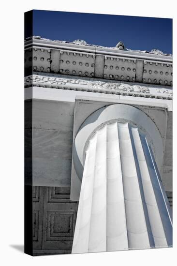 Lincoln Memorial Column Washington DC-null-Stretched Canvas