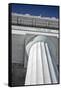 Lincoln Memorial Column Washington DC-null-Framed Stretched Canvas