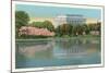 Lincoln Memorial from across the Potomac-null-Mounted Art Print