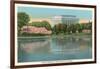 Lincoln Memorial from across the Potomac-null-Framed Art Print