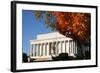 Lincoln Memorial in Autumn-fintastique-Framed Photographic Print
