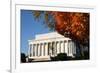 Lincoln Memorial in Autumn-fintastique-Framed Photographic Print