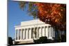 Lincoln Memorial in Autumn-fintastique-Mounted Photographic Print