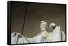 Lincoln Memorial in Washington, DC-Paul Souders-Framed Stretched Canvas