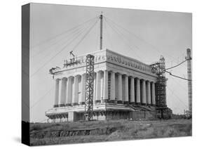 Lincoln Memorial Under Construction in 1915-null-Stretched Canvas