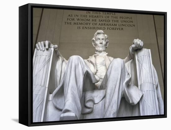 Lincoln Memorial, Washington, D.C., USA-null-Framed Stretched Canvas